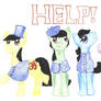 The Beatles 'Help!' Ponies