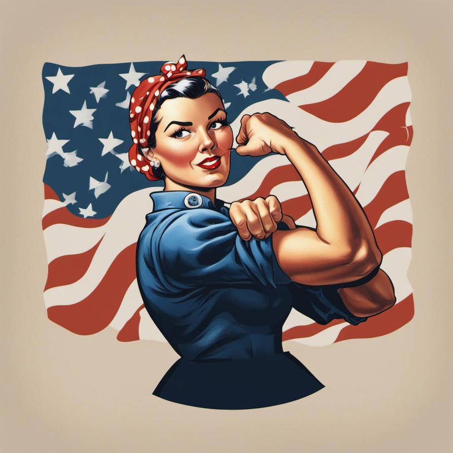 Rosie The Riveter by dRAEgonlover1 on DeviantArt