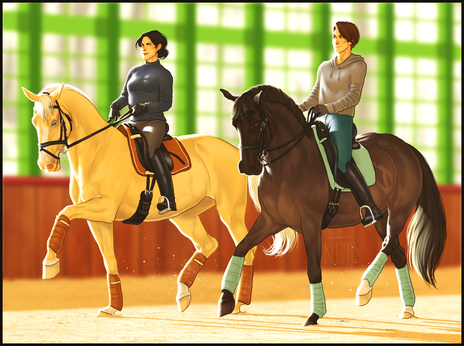 :Morning Dressage Ensemble: