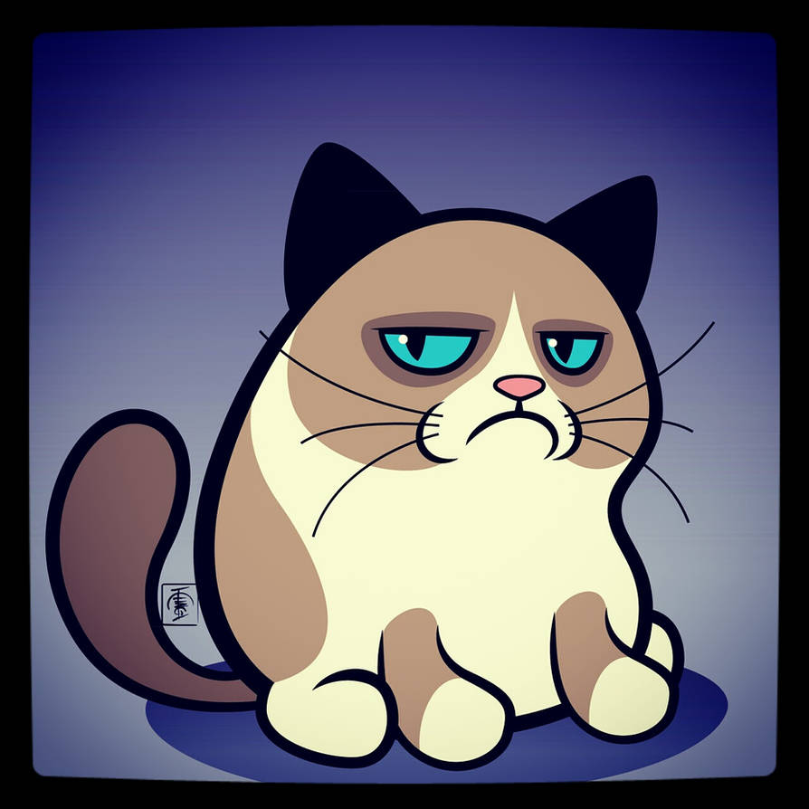 Grumpy Cat Rip Deviantart Grumpy Cat by IgorSan on DeviantArt