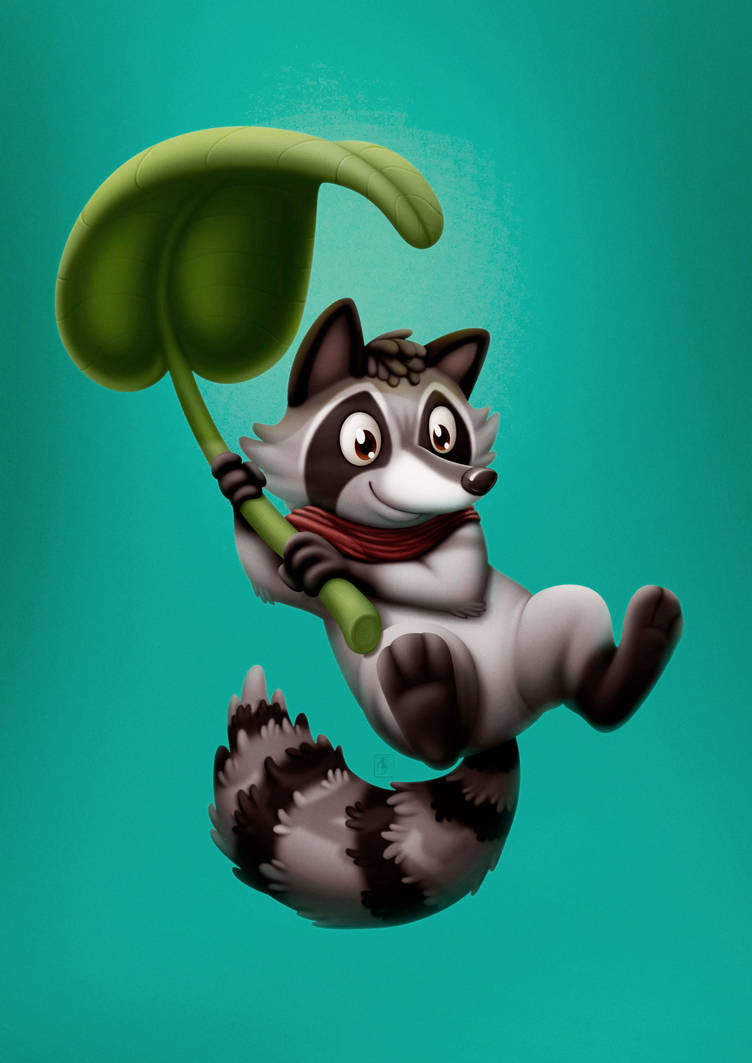 Leaf Racoon Raccoon Leaf by IgorSan on DeviantArt