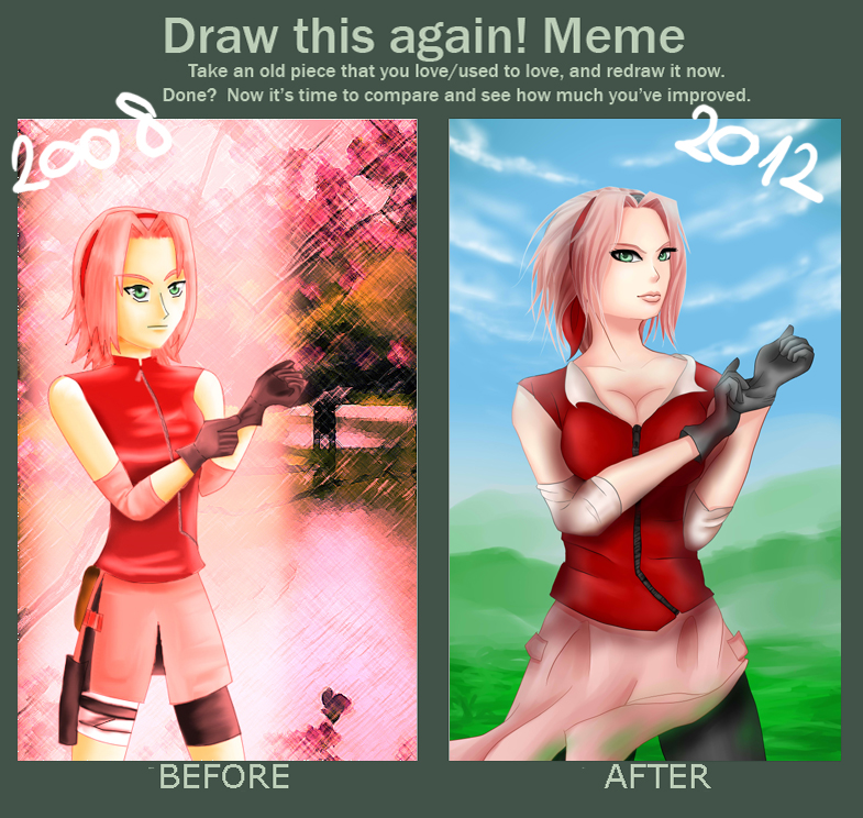 Draw this again! with Sakura