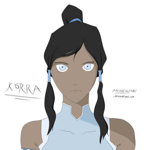 Korra (colord) (the legend of korra)