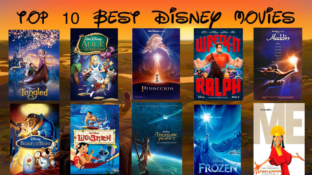 My Top 10 Disney flms by DreamMaster64 on DeviantArt