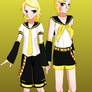 Vocaloid-Rin and Len Swap