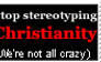 Stop stereotyping