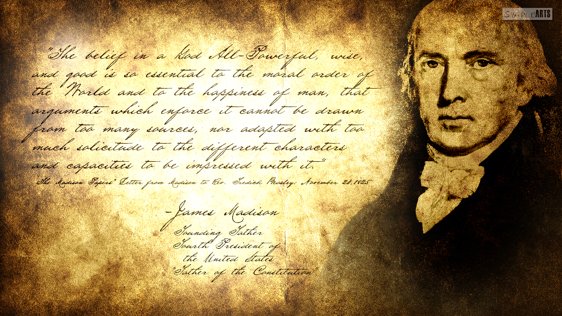 Separation Of Church And State: James Madison