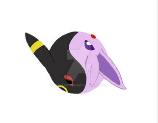 umbreon and espeon edited