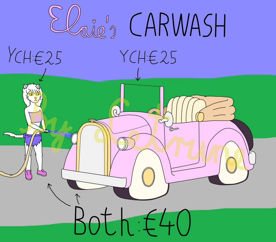 Deviantart Car Wash Car wash YCH by Letrune on DeviantArt