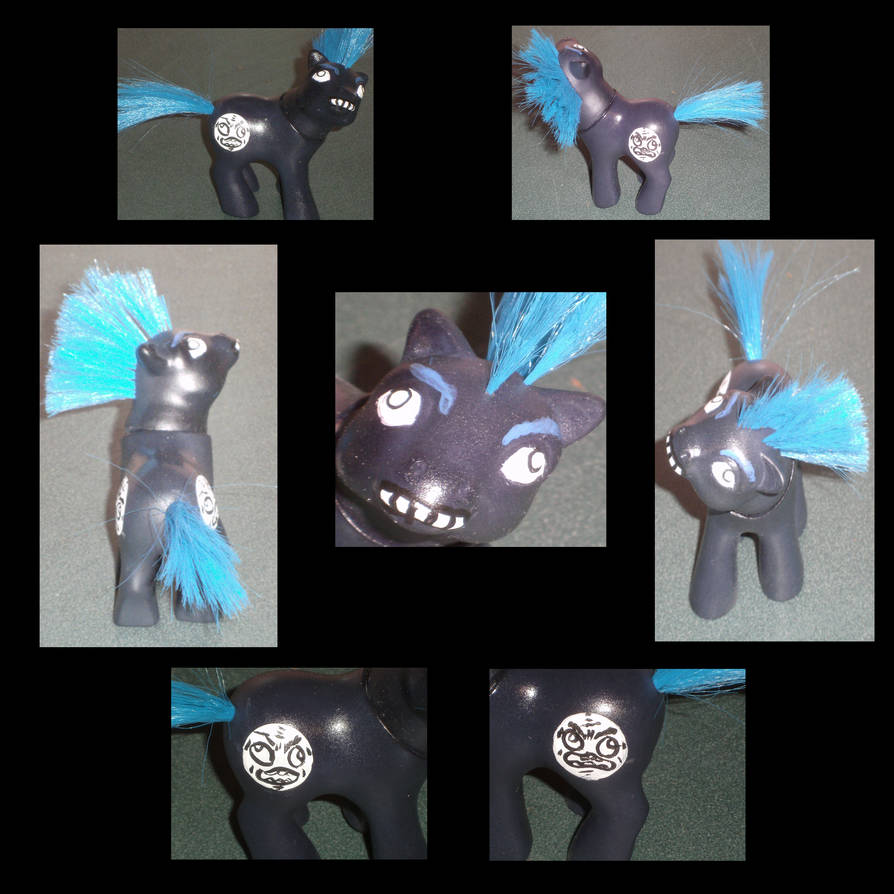 Rage Guy MLP Custom Pony by AKnitNeat on DeviantArt