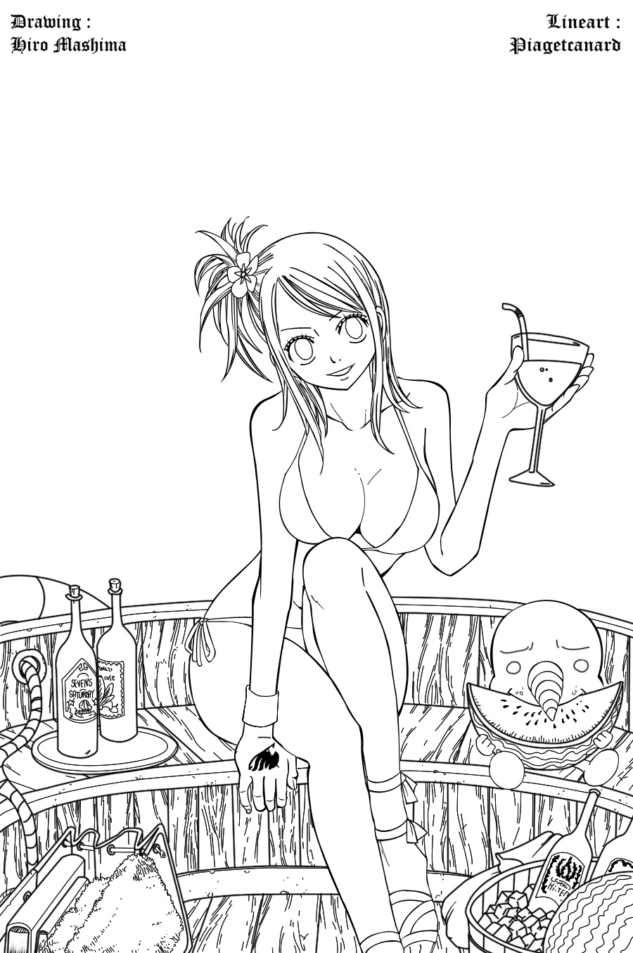 Lucy lineart