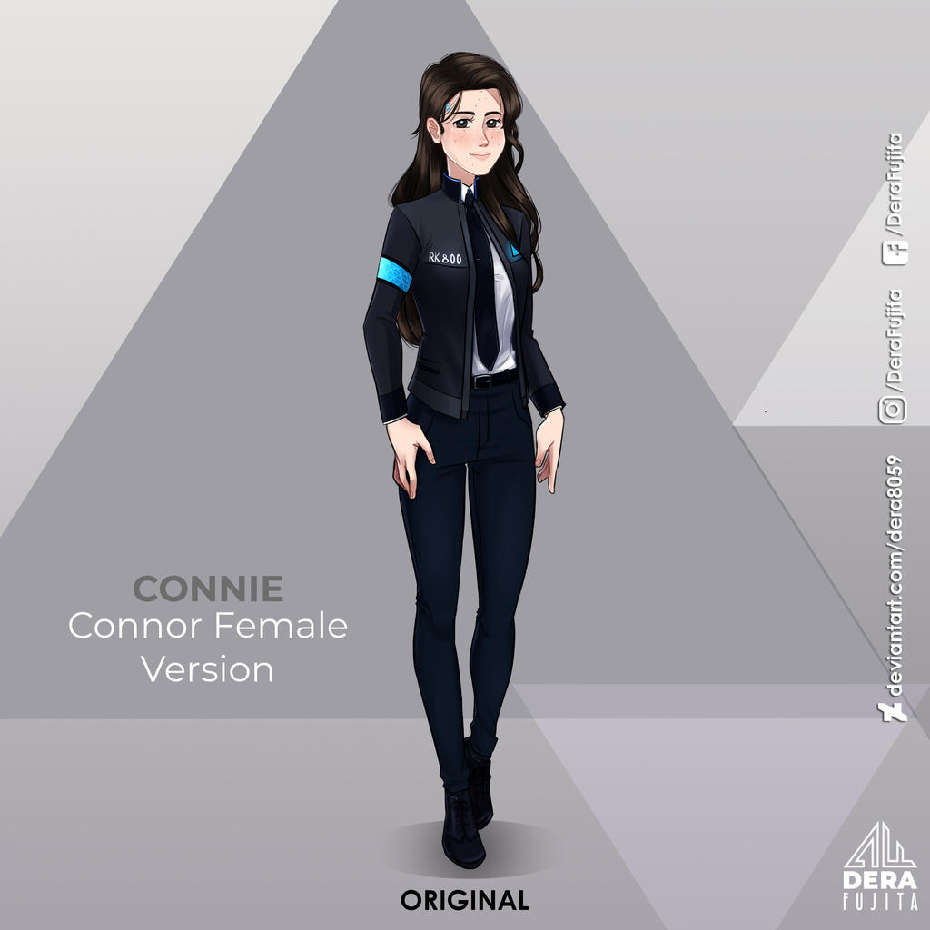 Connor Female Version - ORIGINAL by Dera8059 on DeviantArt