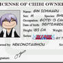 License Of Chibi Ownership