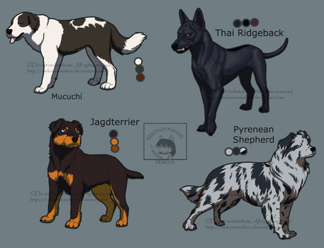 Dog Designs Auction - 1 CLOSED