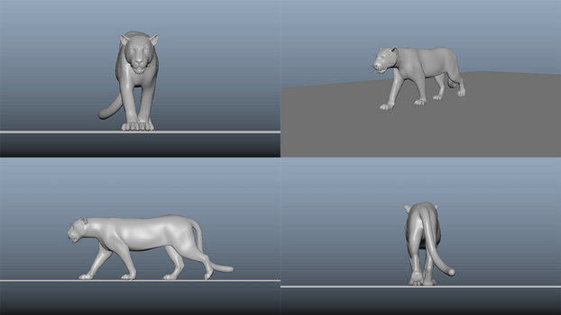 WIP quadruped walk - v2