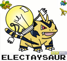 Pokemon Fusion: Electaysaur