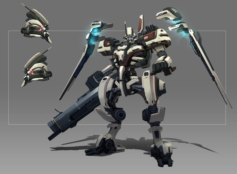 Deviantart Mecha Mecha Study 1 by EstevesLuis on DeviantArt
