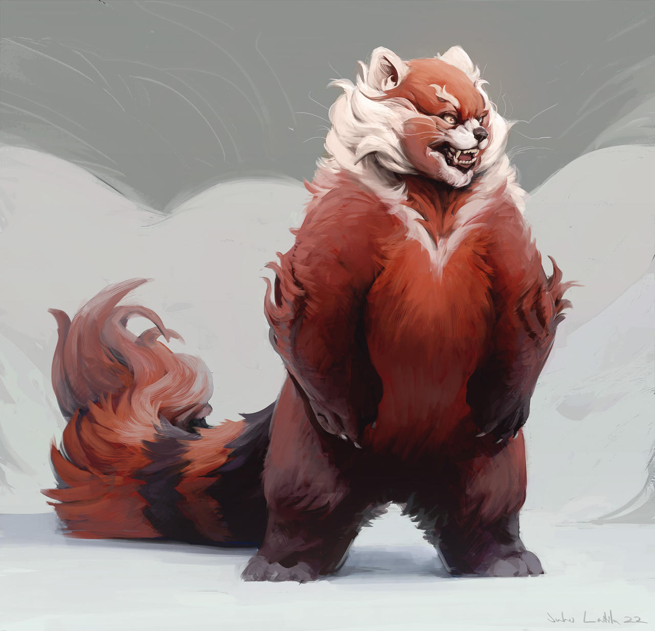 Red panda by juholaitila on DeviantArt