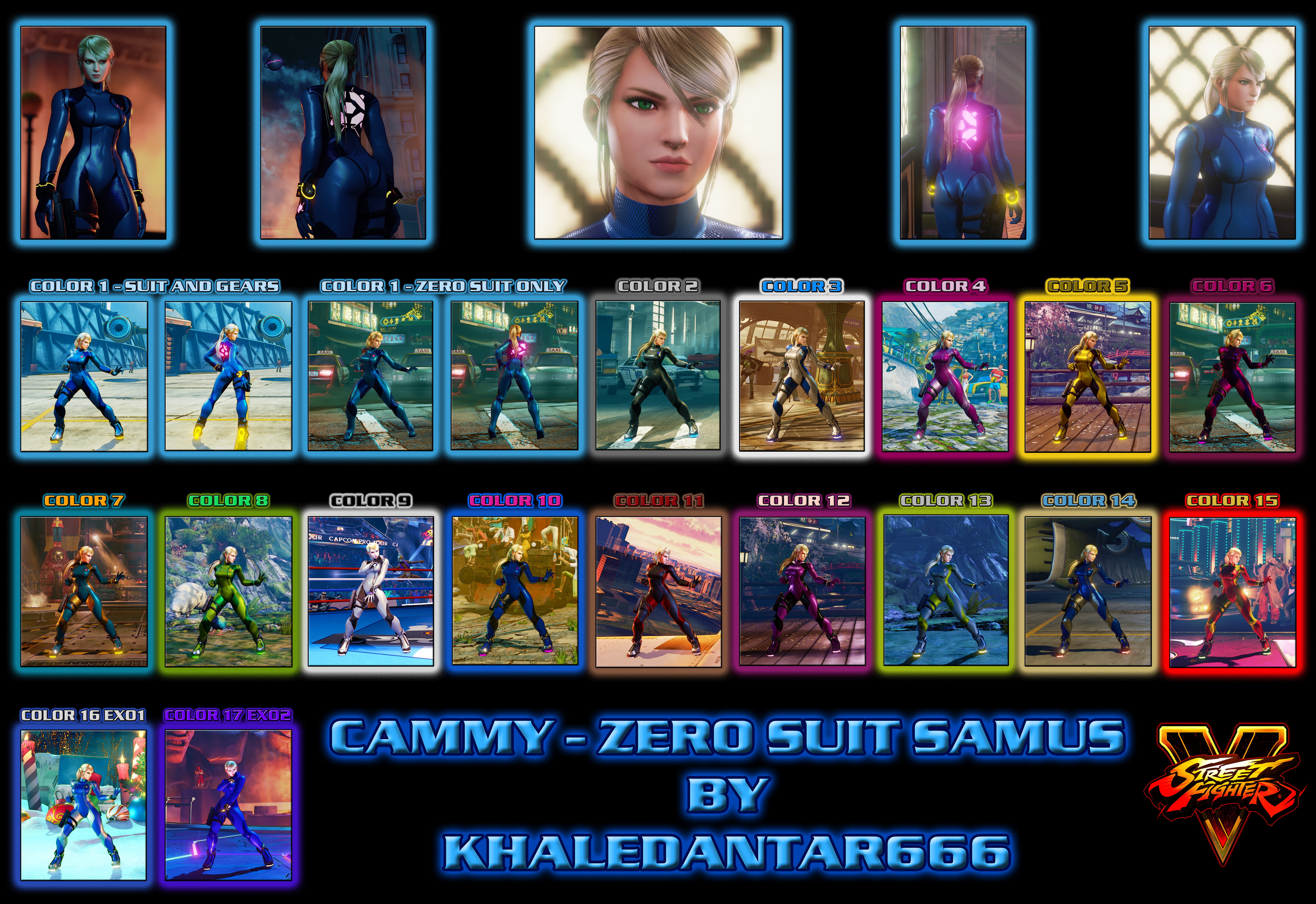 CAMMY - ZERO SUIT SAMUS
