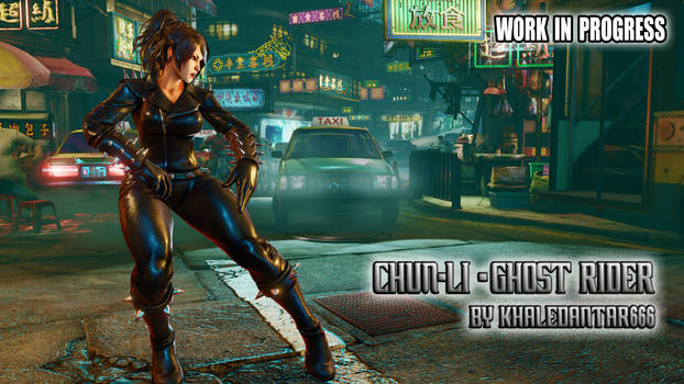 W.I.P: CHUN-LI - GHOST RIDER