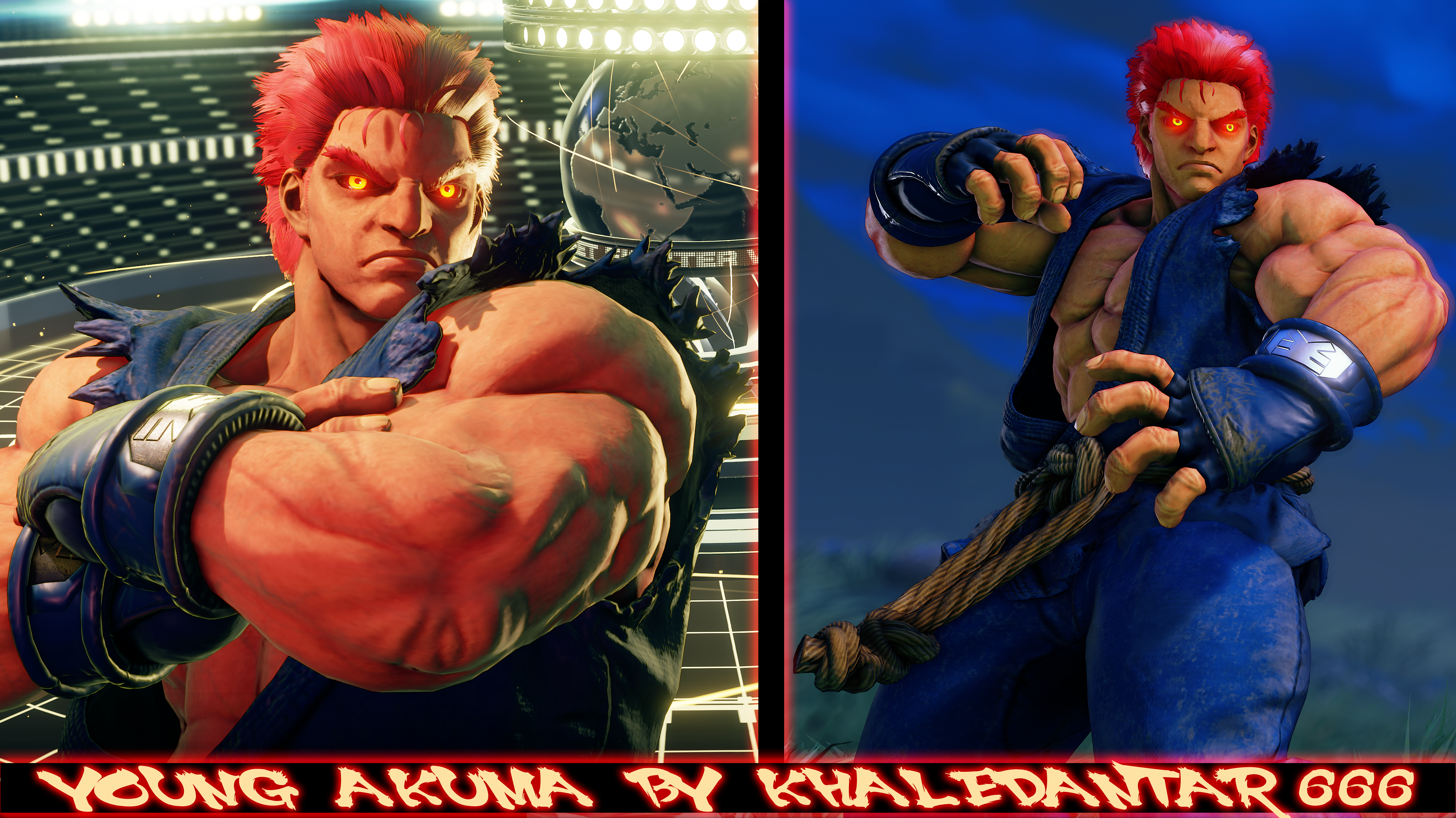 Akuma / Gouki (Street Fighter) - Art Gallery