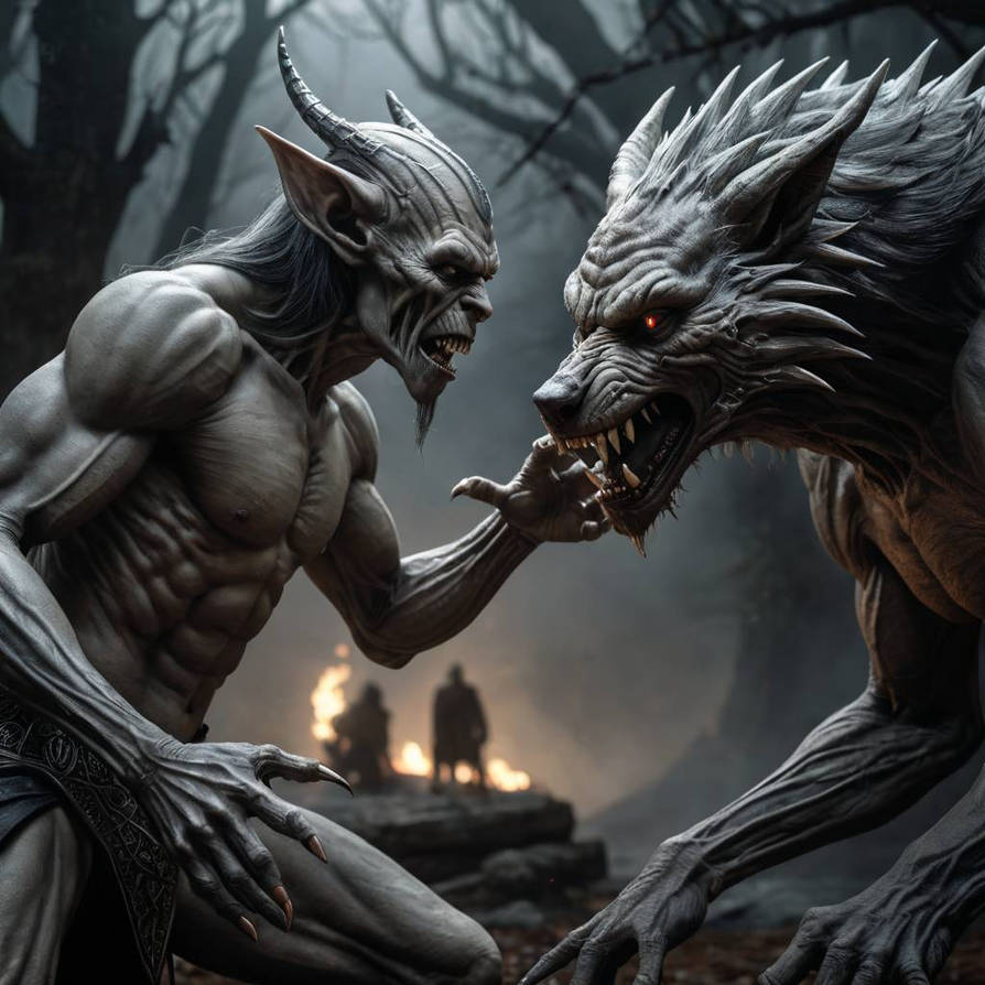 Vampire vs werewolf 06 by PypyPopo on DeviantArt