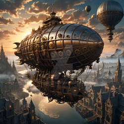Steampunk Zeppelin