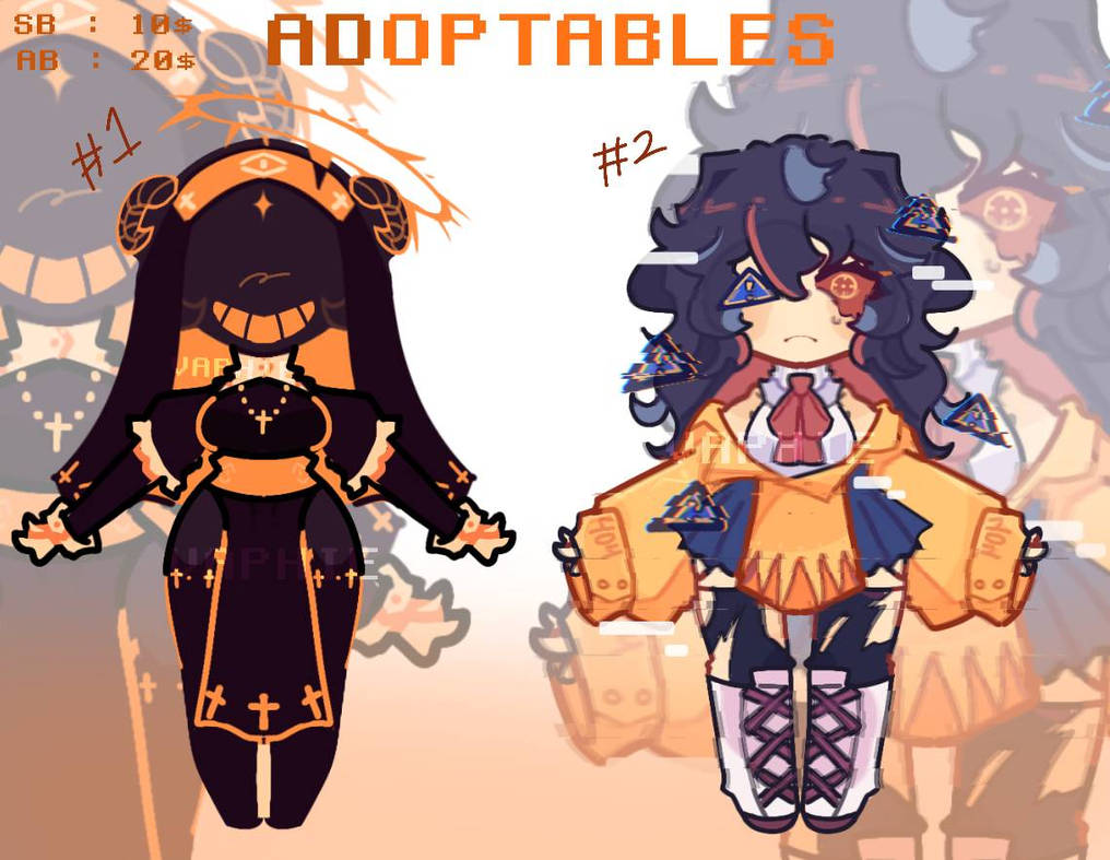 ADOPTABLE OCS! by vaphiee on DeviantArt