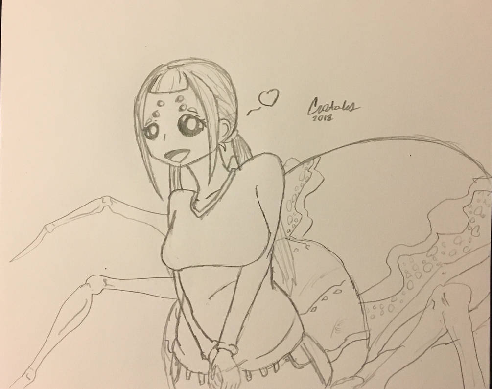 The Arachne Girl Next Door by CrotalusArt