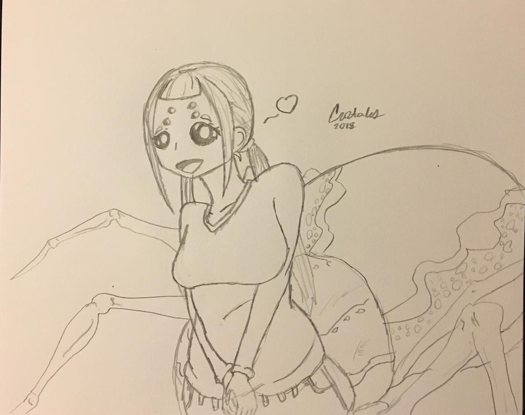 The Arachne Girl Next Door by CrotalusArt