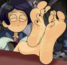 Marcy Wu Sleepy Feet (M-DN)
