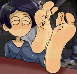 Marcy Wu Pajama Feet (M-DN) 