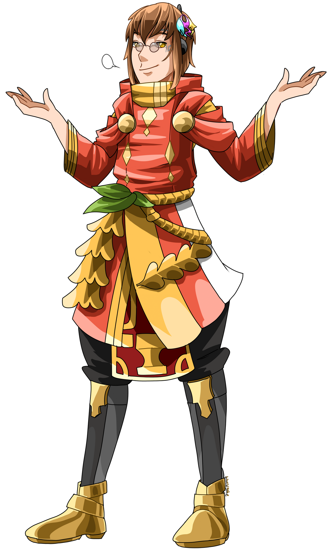 PSO2: Pell by BlueBlythe on DeviantArt