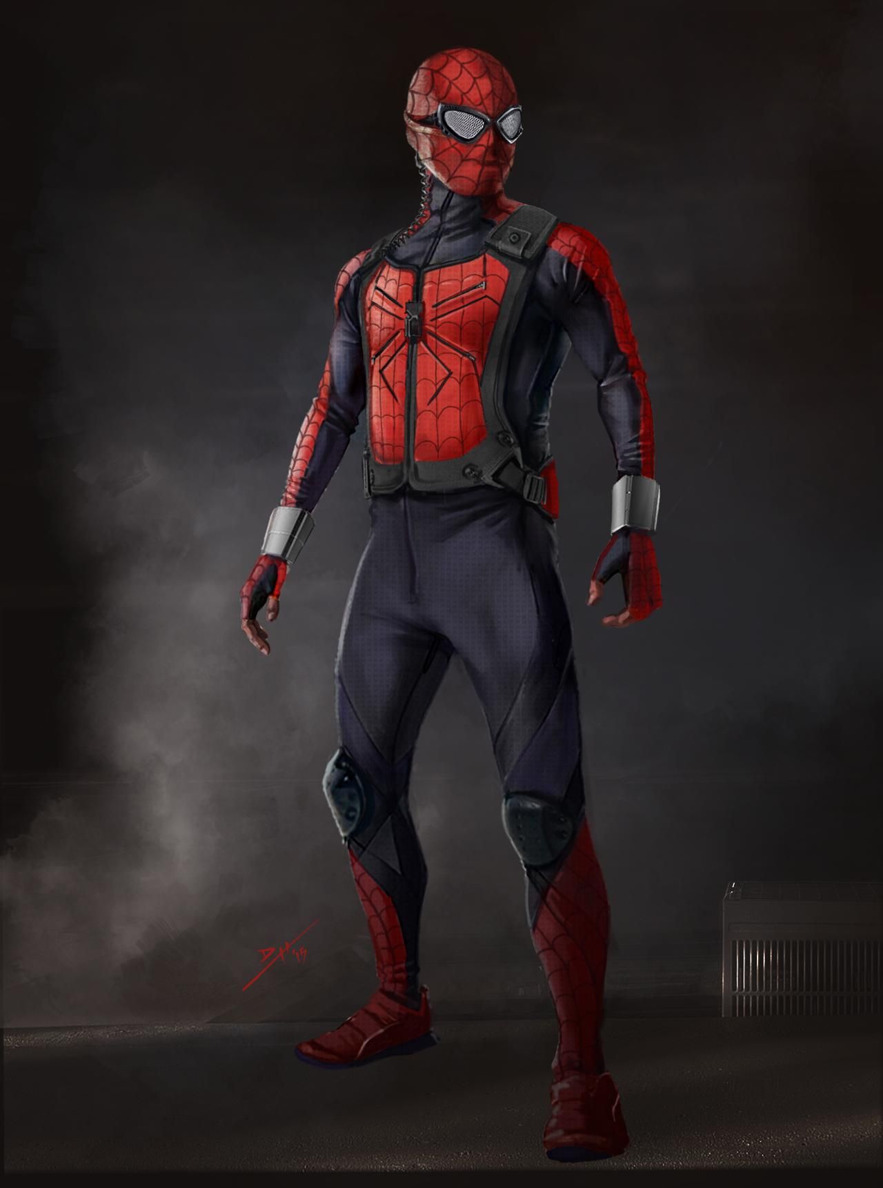 Alternate Homemade Spiderman Costume (MCU) by YoungJustice12334 on  DeviantArt