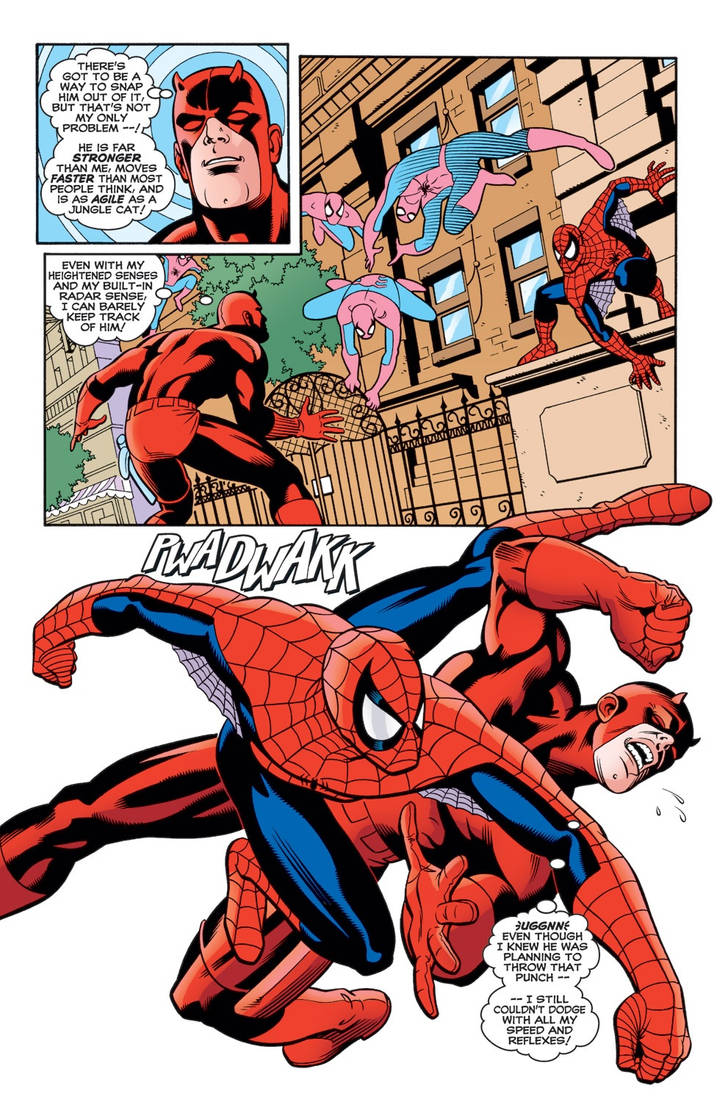SpiderMan Vs Daredevil by YoungJustice12334 on DeviantArt