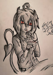 Another demon girl pic