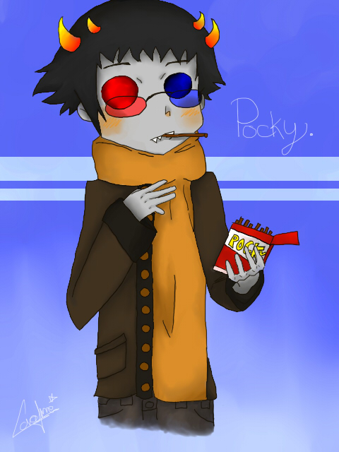 sollux captor and the pocky