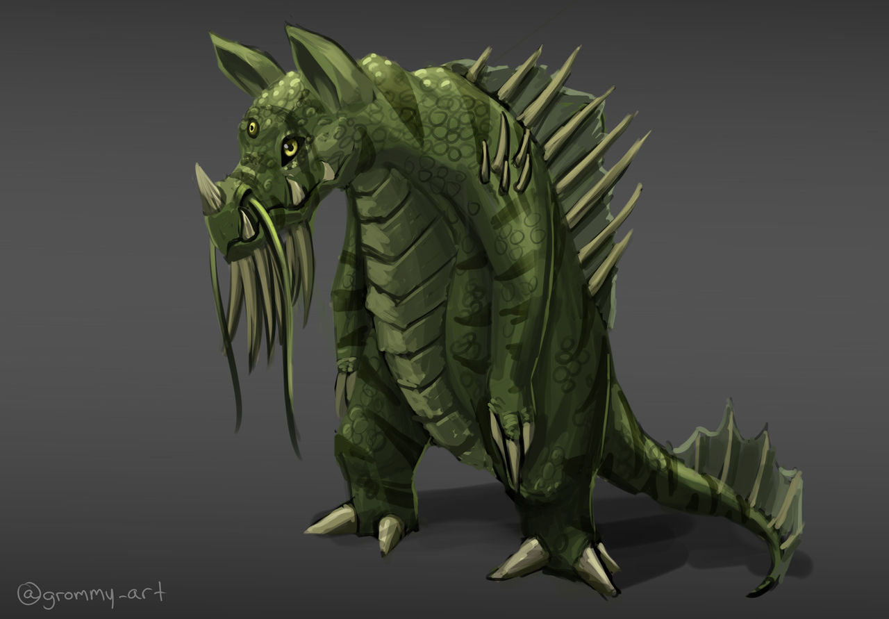 Bunyip Animation Bunyip Redesign by Grommy-Art on DeviantArt