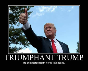 Triumphant Trump