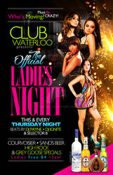 Club Waterloo's Ladies Night