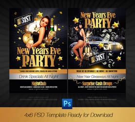 New Years Eve Party Flyer