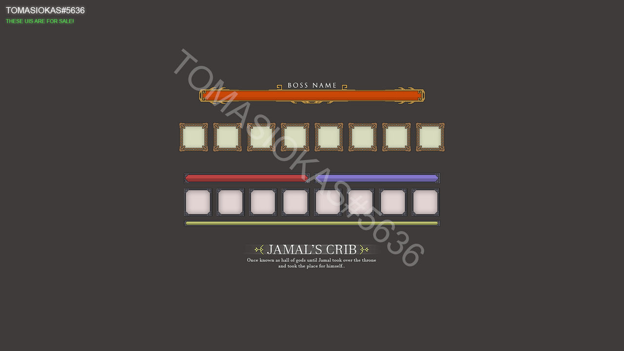 Deepwoken/Rogue Lineage styled UIs (dc: robloxui) by Tomasiokas on ...
