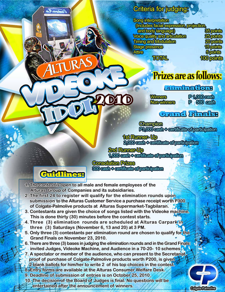 videoke poster by duina on DeviantArt