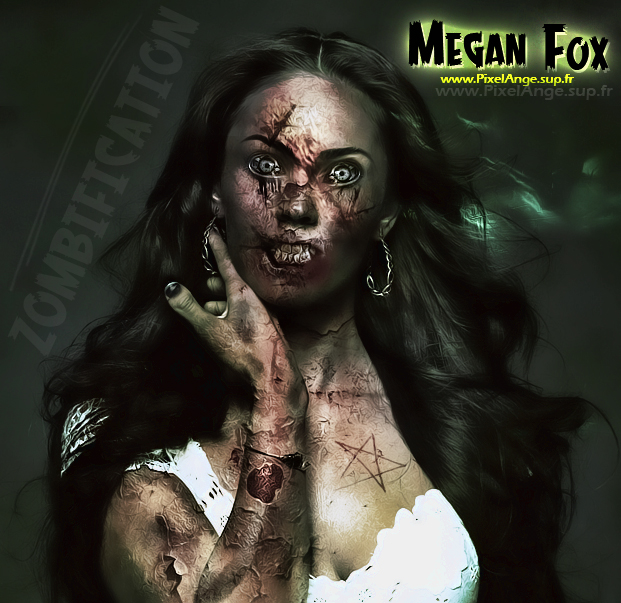 Megan Fox zombie