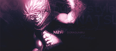 Fairy Tail Natsu sig