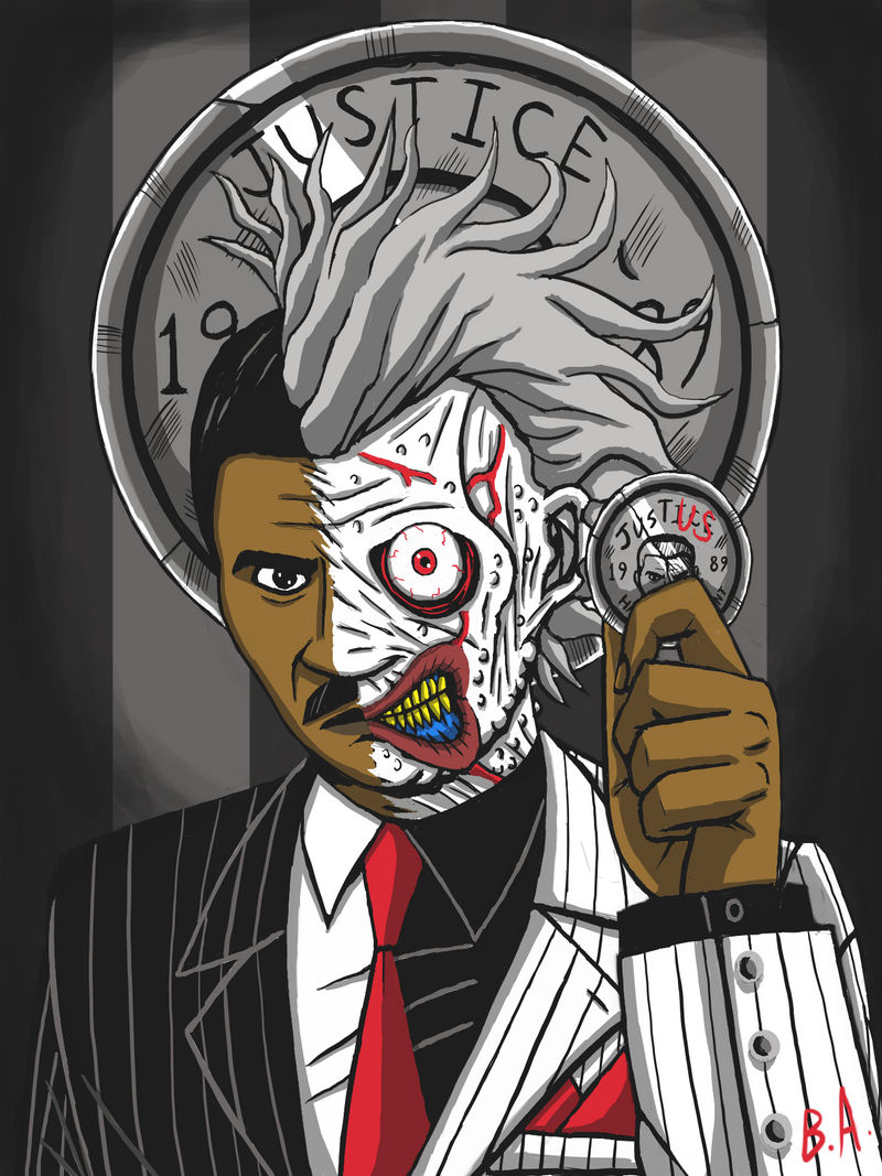 Two Face art by DoctorGorefesto on DeviantArt
