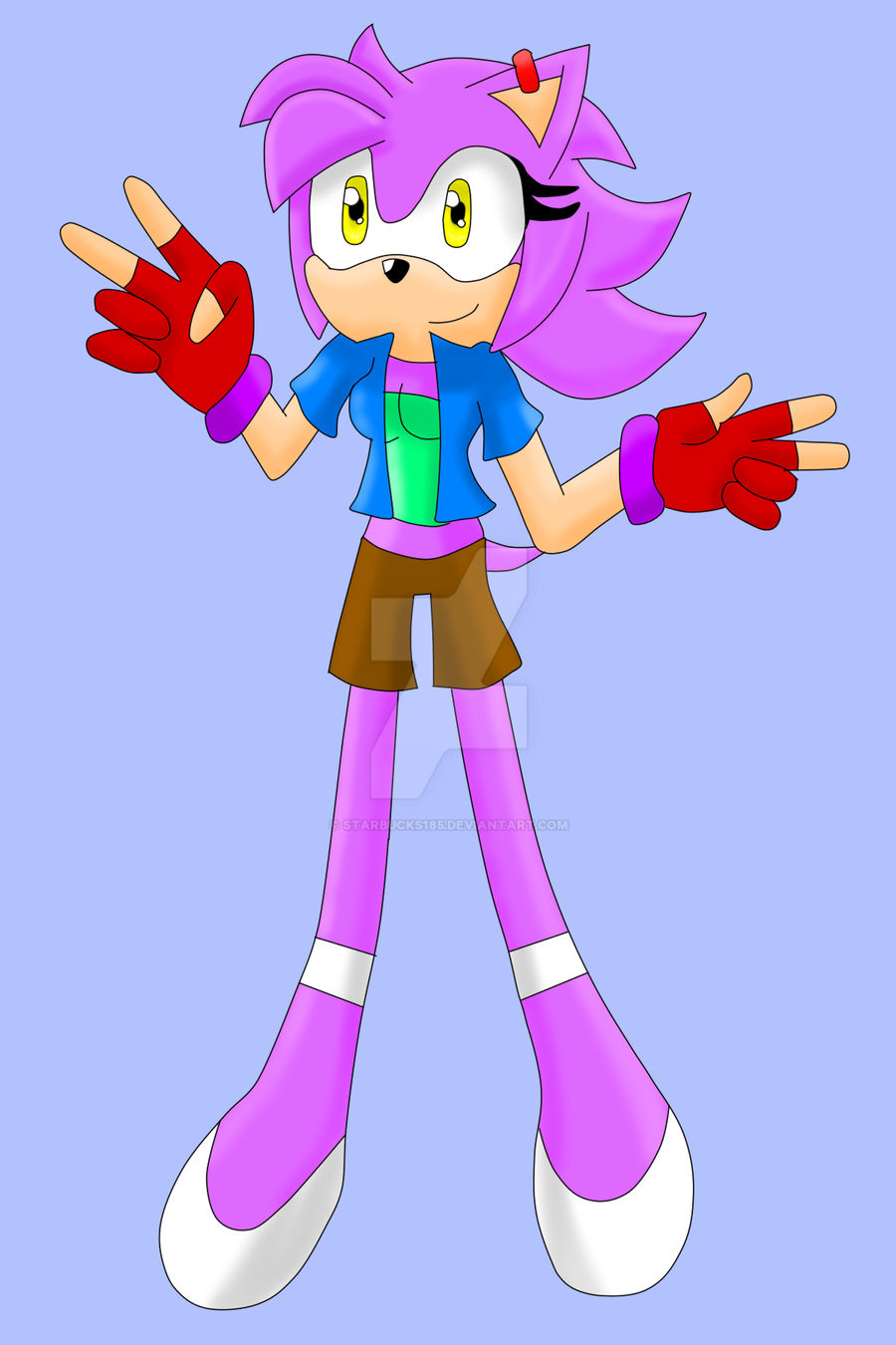 Violet+full body+ by Starbucks185 on DeviantArt