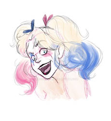 Quarantine sketch: Harley Quinn