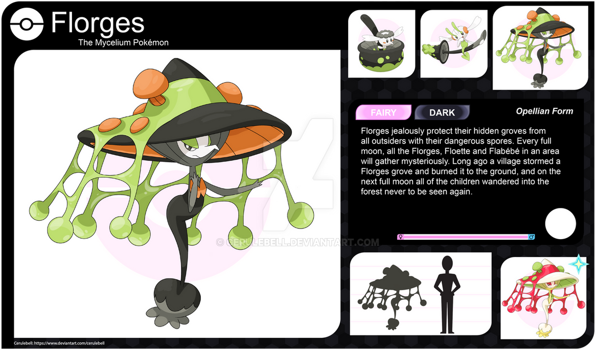 Florges by Cerulebell on DeviantArt