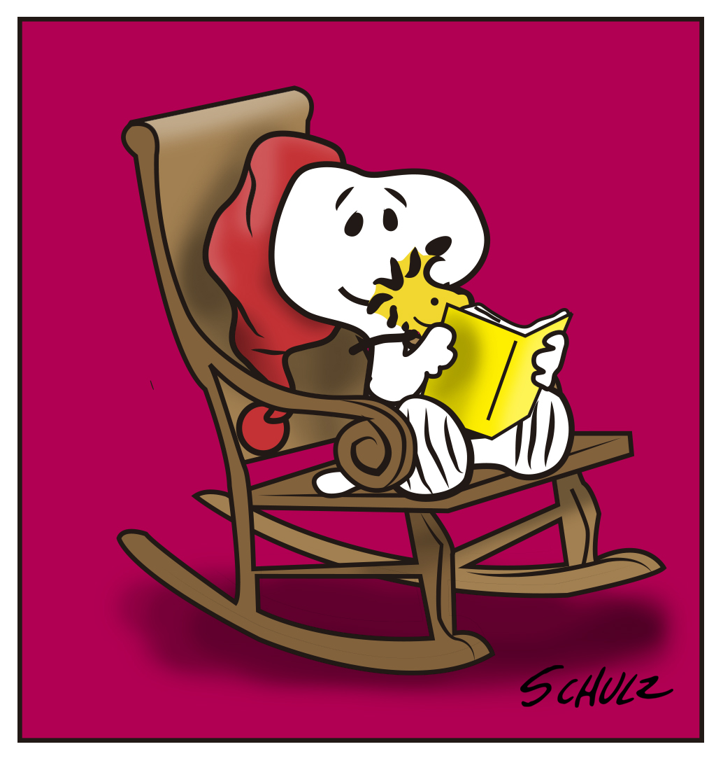 Snoopy Leyendo by CharmaHernandez on DeviantArt